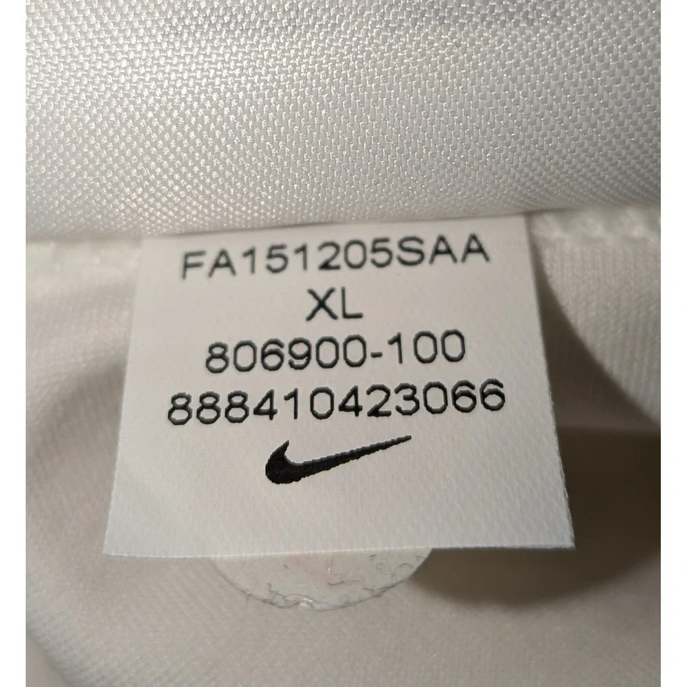 White Nike Pro Hyperstrong‎ XL